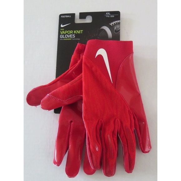 Nike DM0056-663 Unisex Sz 2XL Red Vapor Knit Elite Magnagrip Football Gloves $75 - Picture 1 of 4